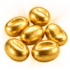 9999 純金・滿月金豆 2 錢